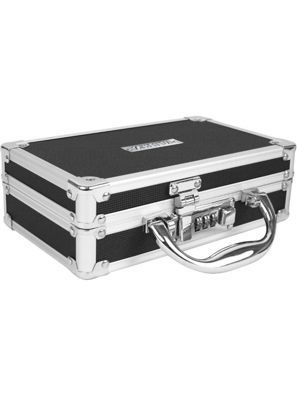 Locking Medicine Case with Combination Lock - Briefcase Style, 3-Pack Storage